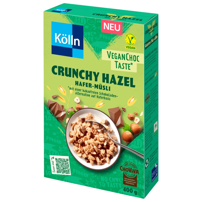 Kölln Crunchy Hazel Hafer Müsli vegan 400g